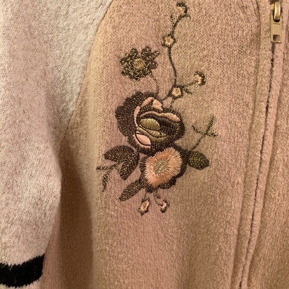 DONATING SOON: Varsity Sweater Jacket, Target - Picture 3 of 5